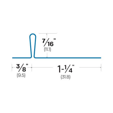 Accurate 3 Interlocking Weather Strip