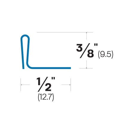 Accurate 17 Interlocking Weather Strip