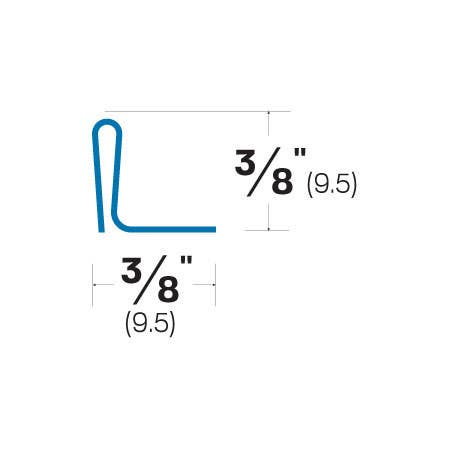 Accurate 17N Interlocking Weather Strip