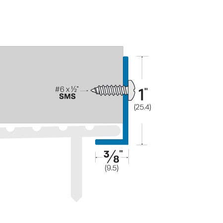 Accurate 8LE Bronze Door Bottom
