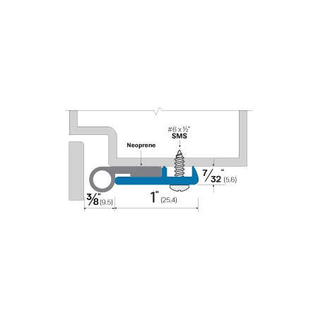 Accurate 192  Door Bottom