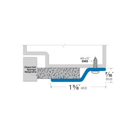 Accurate 804 Bronze Adjustable Door Stop