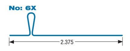 Accurate 6X Window Weather Strip