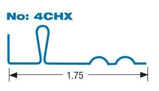 Accurate 4CHX Window Weather Strip