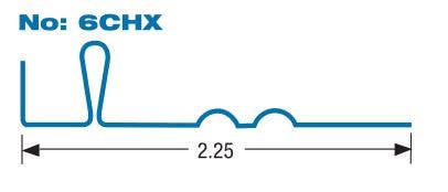 Accurate 6CHX Window Weather Strip