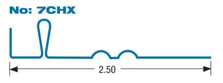 Accurate 7CHX Window Weather Strip