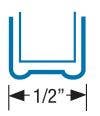 Accurate 11A Interlocking Weather Strip