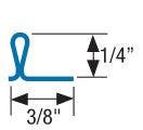 Accurate 22 Interlocking Weather Strip