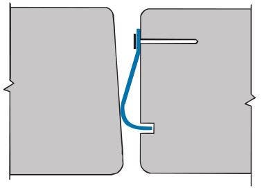 Accurate 160 Interlocking Weather Strip, Hinge Door Spring