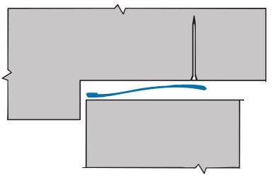 Accurate 602 Bronze Interlocking Weather Strip, Hinge Door Spring Series 600
