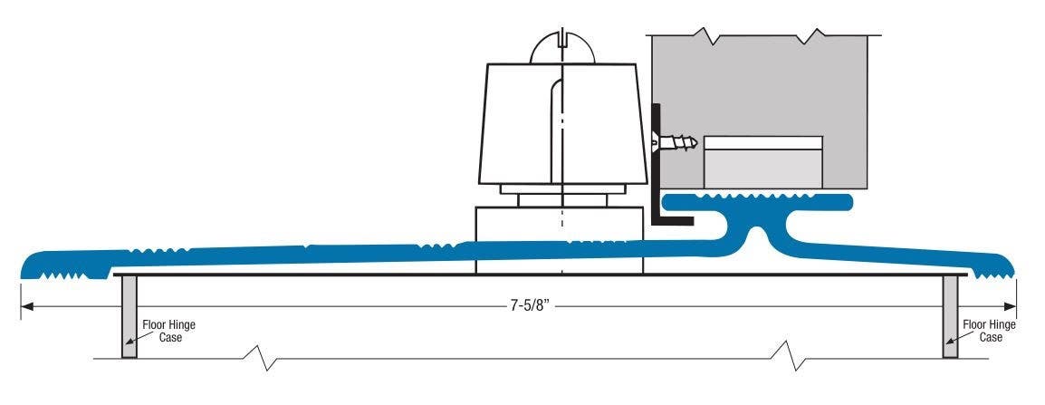 Accurate 932R Aluminium Out-Swinging Door Thresholds