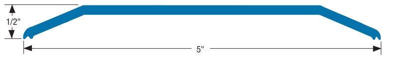 Accurate 93S-BR Bronze commercial-saddles, Plain and Fluted Top