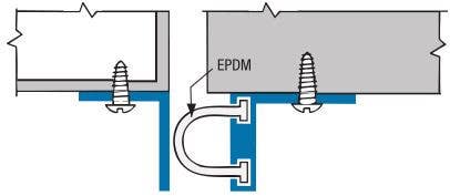 Accurate 100 Window Weather Strip, Metal Casement Series 100