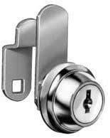 Compx C8051 National, Disc Tumbler Cam Lock, 90 Degree CW Rotation, 3/4" Mounting Hole,7/16" Cylinder Length