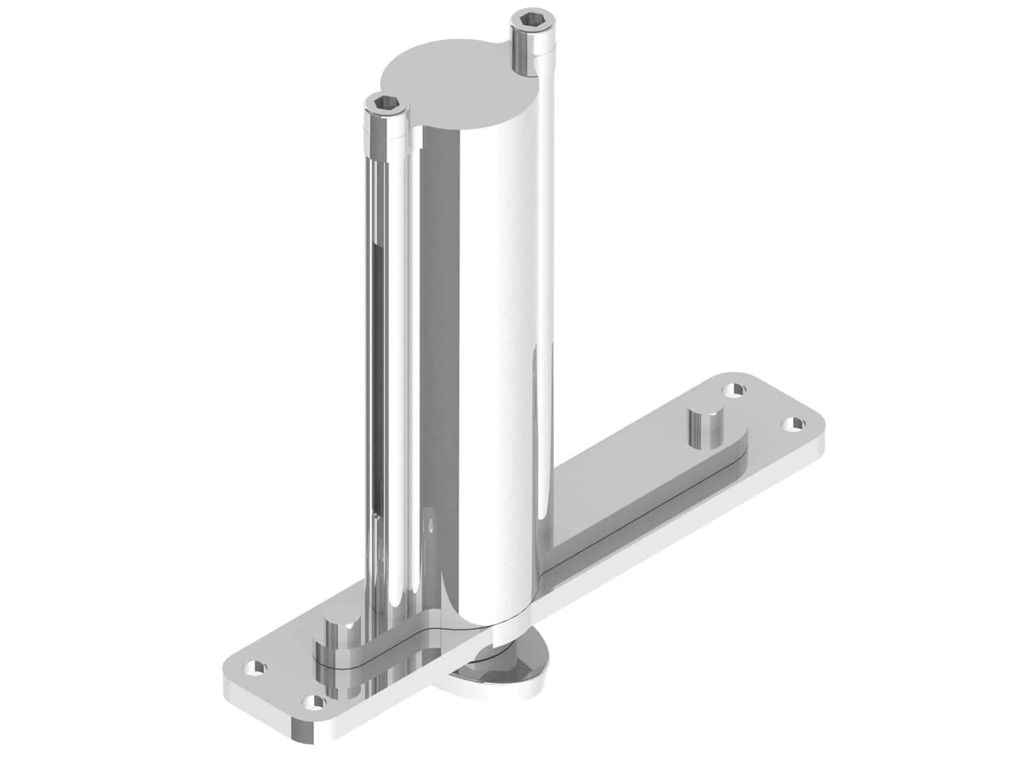 FritsJurgens ST.S3.CG. System 3 Pivot Door Hinge Sets With Cable Grommet Top Pivot (TP-CG)