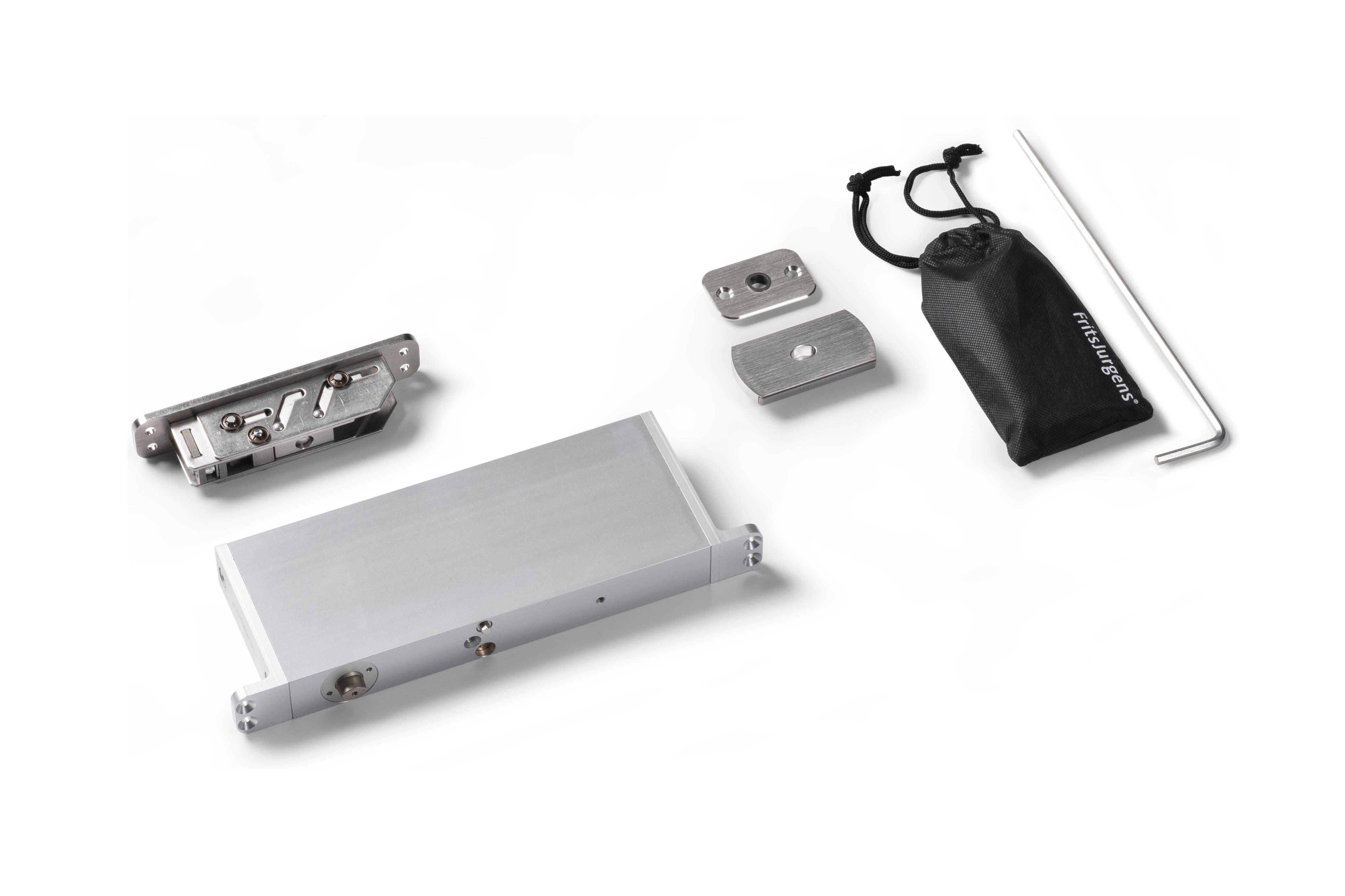 FritsJurgens ST.M.FA.70 System M Pivot Door Hinge Sets With Non-Adjustable Flush Floor Plate,Rounded Corners