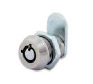 FJM Security 2206 Miniature Tubular Cam Lock- 1/4" cylinder