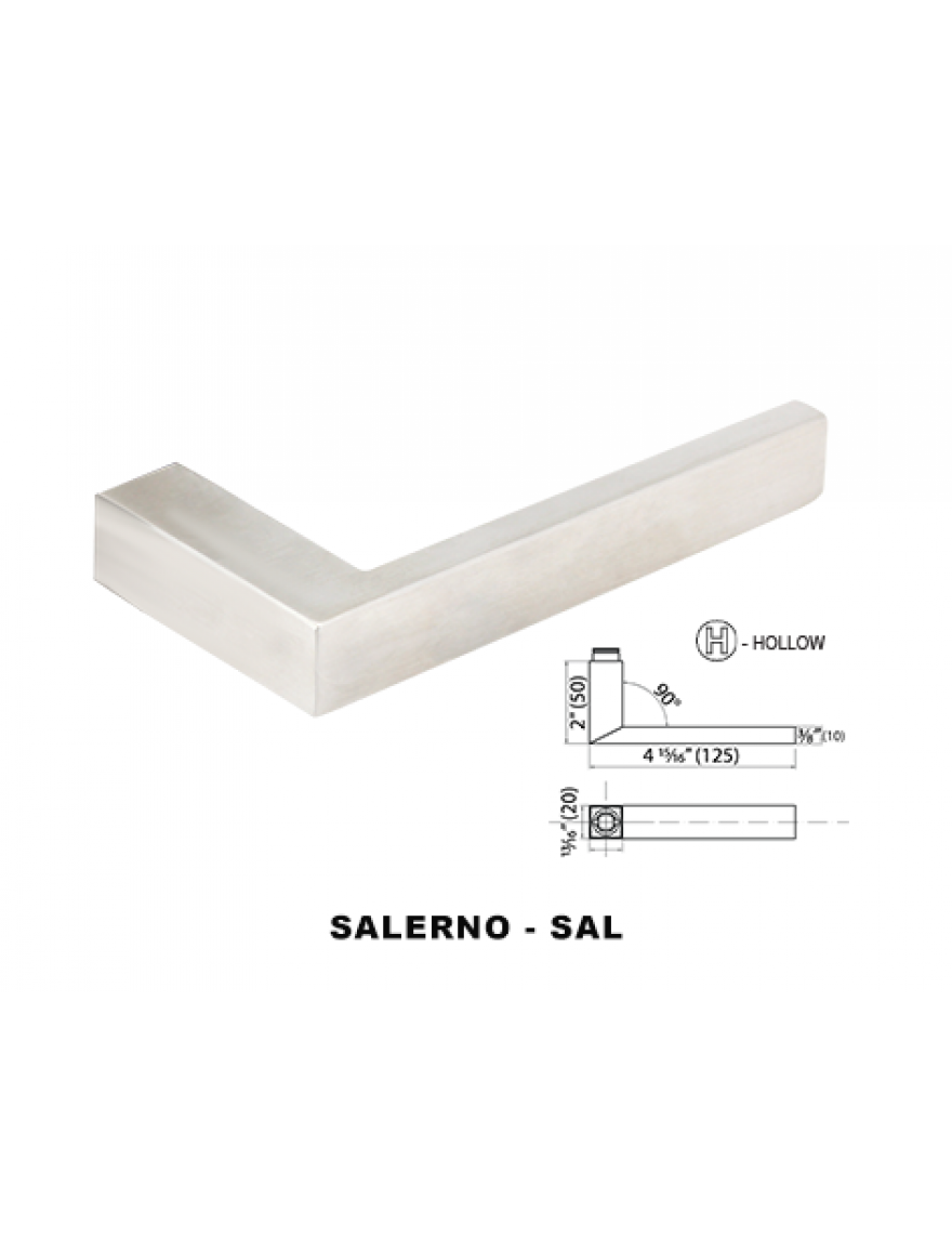 Cal-Royal SAL Italia Series Salerno Stainless Steel Lockset