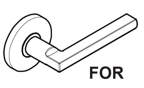Cal-Royal GER/VAL/FOR Grand Series Standard Duty Tubular Leverset