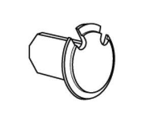 Cal-Royal ICTP07  Tail piece for Schlage Large format IC Core COMMANDER COM (CLUTCH) Series