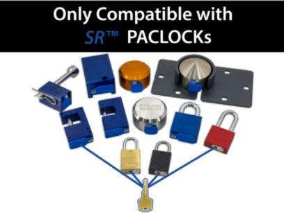 Paclock UCS-3A/3S 3/8" Shackle Dia. Heavy Duty Padlock, Universal Cylinder System