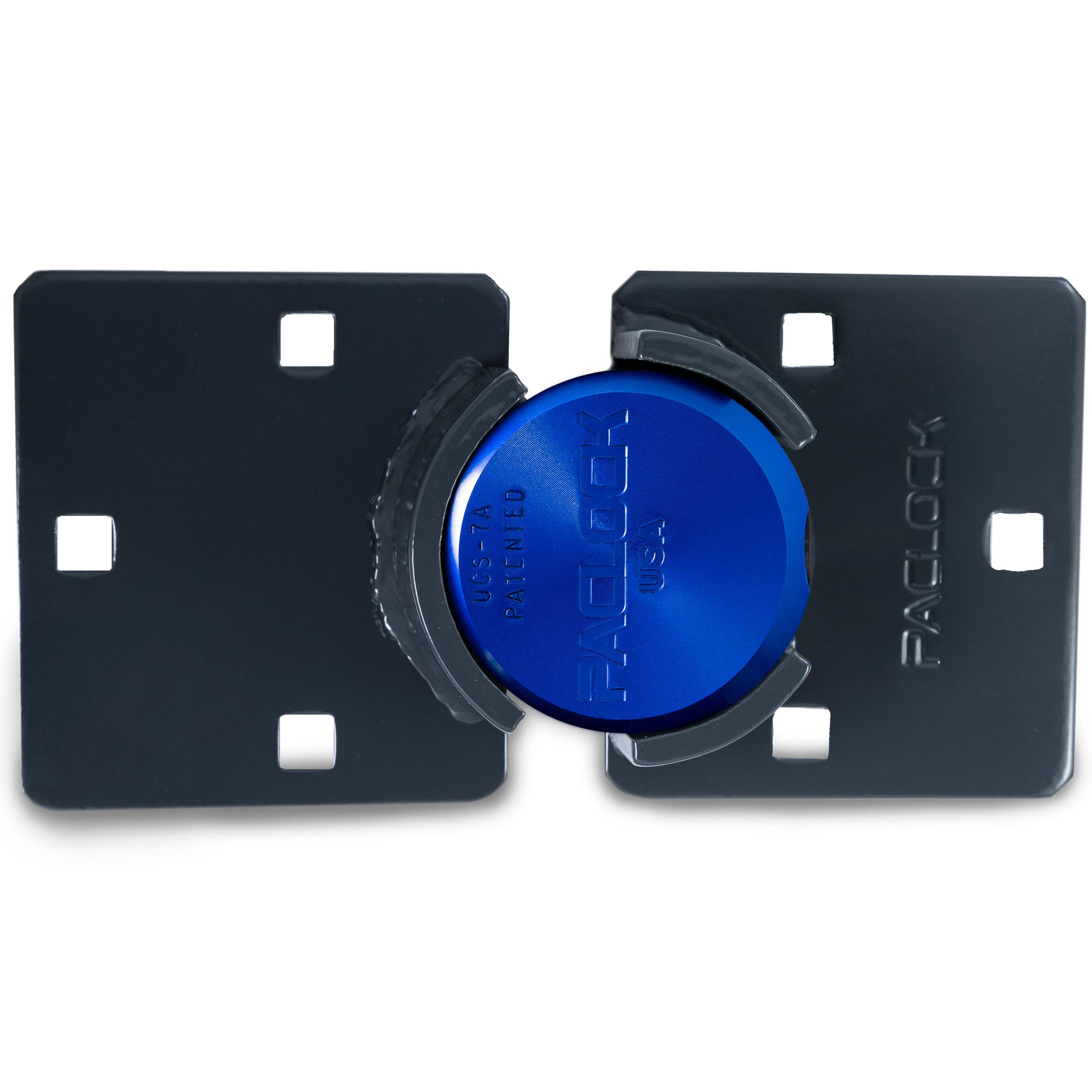 Paclock KT2173A Hidden Shackle Flat-Back Puck & Hasp Combo Kit, Standard Rekeyable Series