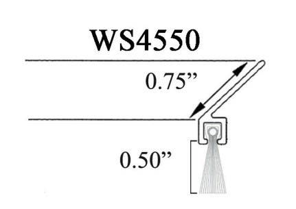 FHI WS4550 45 Degree Weatherstripping Kit