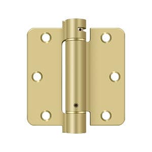 Deltana DSH35R4 3-1/2" x 3-1/2" x 1/4" Spring Hinge