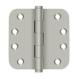 Deltana DSB4R5-R 4" x 4" x-5/8" Radius Hinge, Residential, Pair