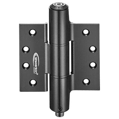 Waterson W41M-450-B3 Hydraulic Hybrid Self Closing Hinge 4.5” x 4.5” Garage Door Aluminum Mortise hinge 3 Pack