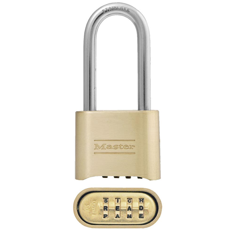 Master Lock 175DWD Padlock, Set Your Own Password Combination