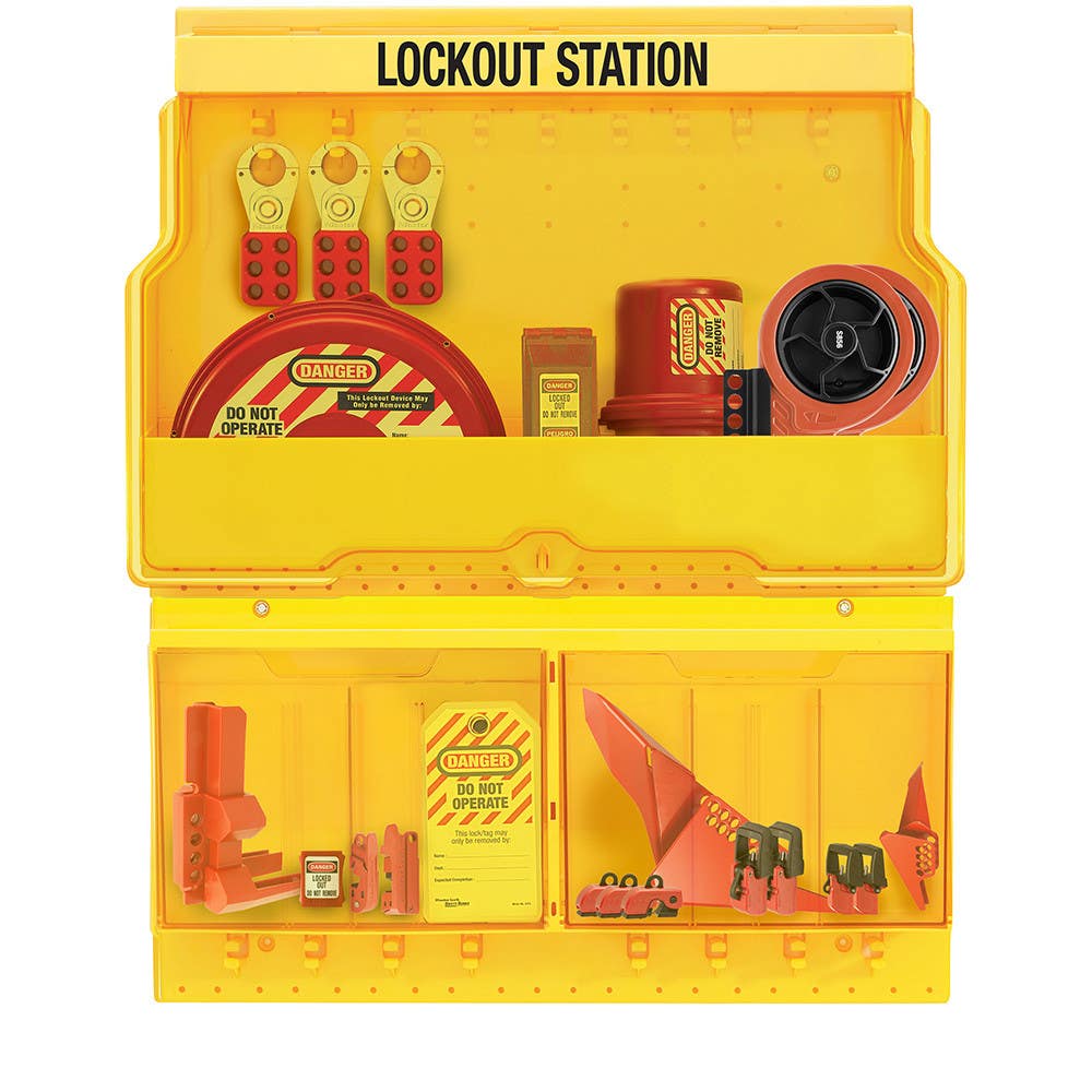 Master Lock S1900VEPRE Deluxe Lockout Station