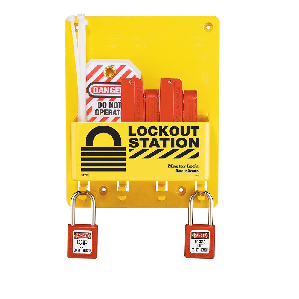 Master Lock S1720E410 Compact Lockout Station