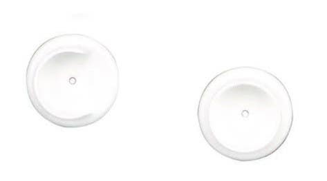 Delaney 407400 Plastic Closet Pole Socket, White