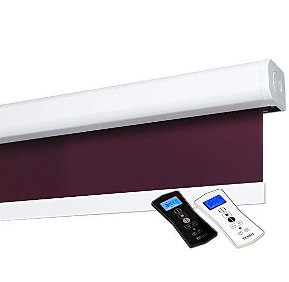 Forest Drapery ATLANTIS Heavy Duty Motorized Cassette Mount Roller Shades-Designer Fabric