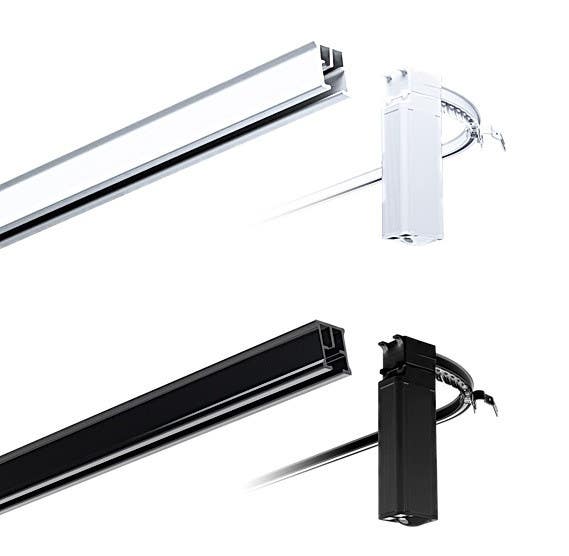 Forest Drapery FMS Forest Motorized System, Finish-White