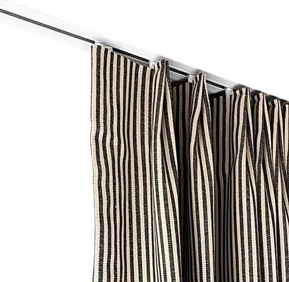 Forest Drapery RTS Recessed Track System Tracks-White