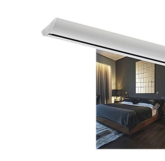 Forest Drapery DSXL LED Design System W/ LED Lighting Tracks-White