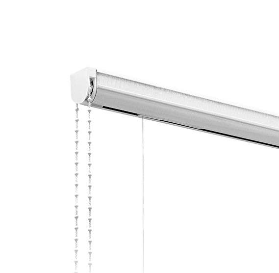 Forest Drapery RBS XL Roman Blind System Tracks-White