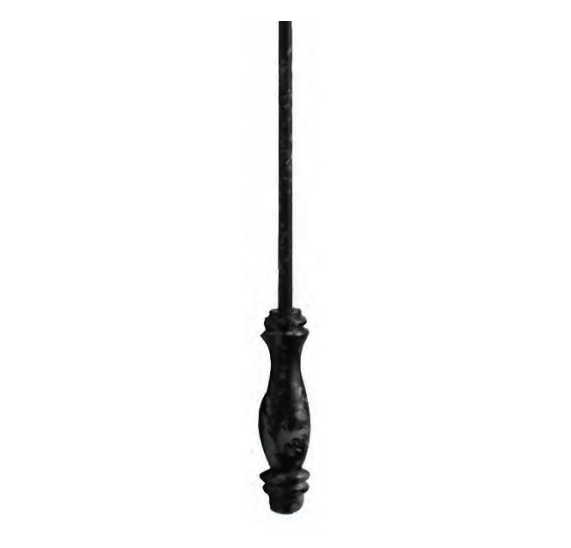 Forest Drapery 29IWAND 40" Wrought Iron Baton