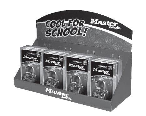 Master Lock 1224GENXTM Counter Display