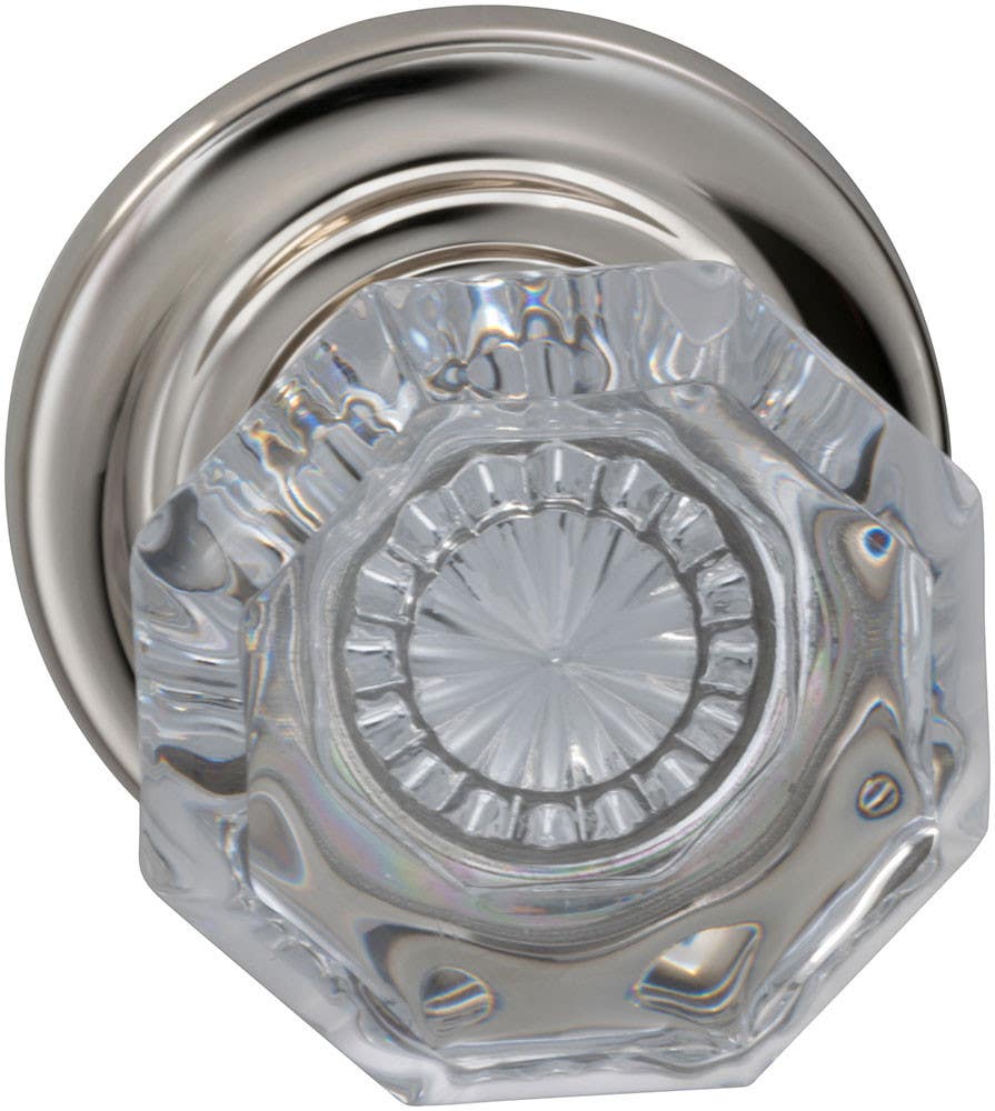 Omnia 955 Interior Traditional Knob Latchset - Solid Brass