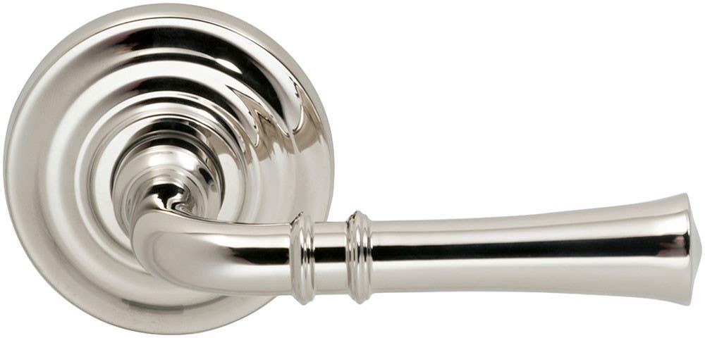 Omnia 785 Interior Traditional Lever Latchset - Solid Brass