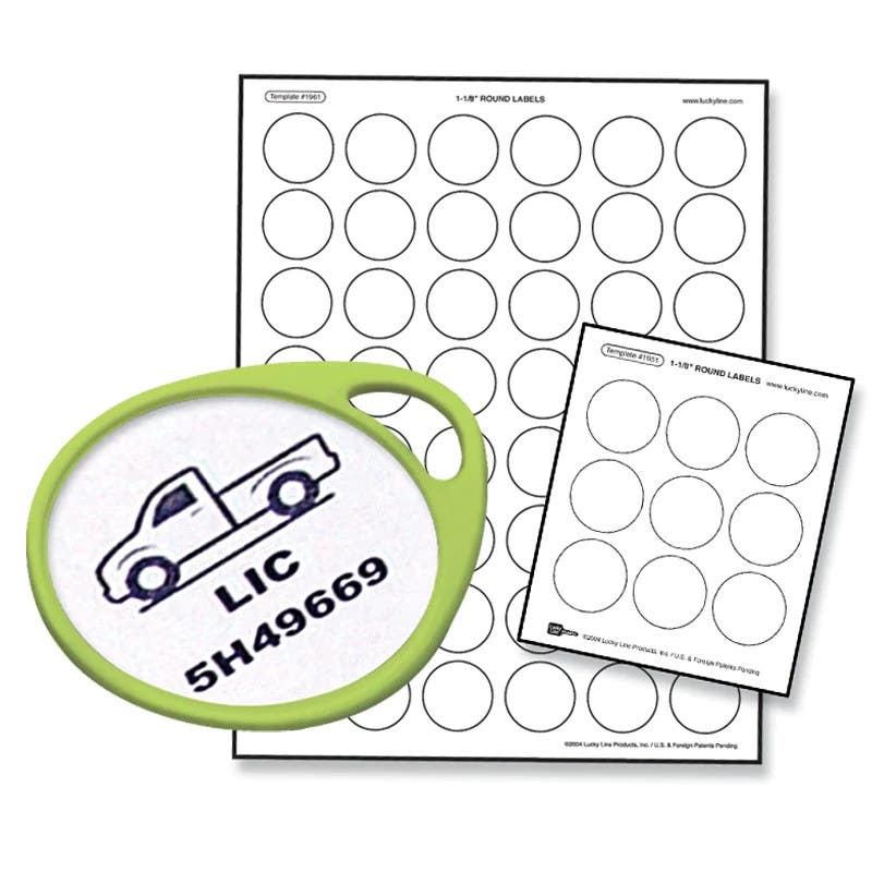 Lucky Line 196 Round Label-It™ Labels