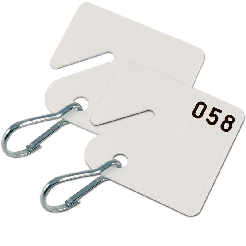 Lucky Line 25999 Square Slot Cabinet Tag