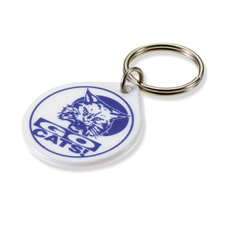 Lucky Line  954 Custom Imprinted Round Key Fob