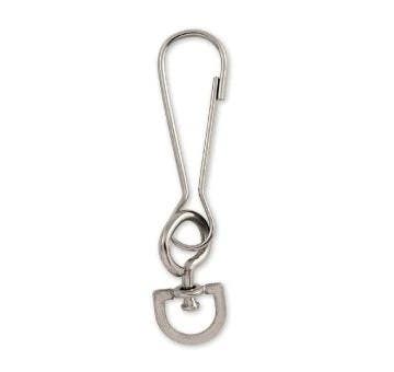 Lucky Line A665/A666 Light Duty Snap Hooks, D-Swivel