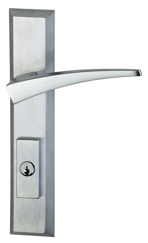 Omnia 72227 Modern Multipoint Trim - Solid Brass