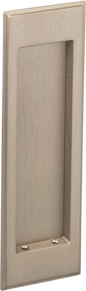 Omnia 7037/0 Traditional Rectangular Flush Cup - Solid Brass