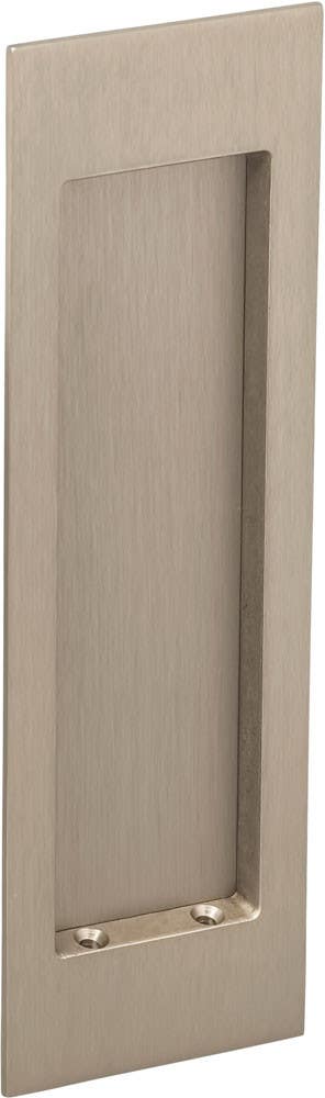 Omnia 7035/0 Modern Rectangular Flush Cup - Solid Brass